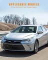 Ocpty Sun Visor Fit For 2012-2017 Toyota Camry Without Sunroof Gray Left Driver Side