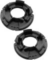 2 Pcs K160042 52088402 Coil Spring Insulator Fit For Jeep Grand Cherokee 1999 2000 2001 2002 2003 2004 Replace 52088346ab 