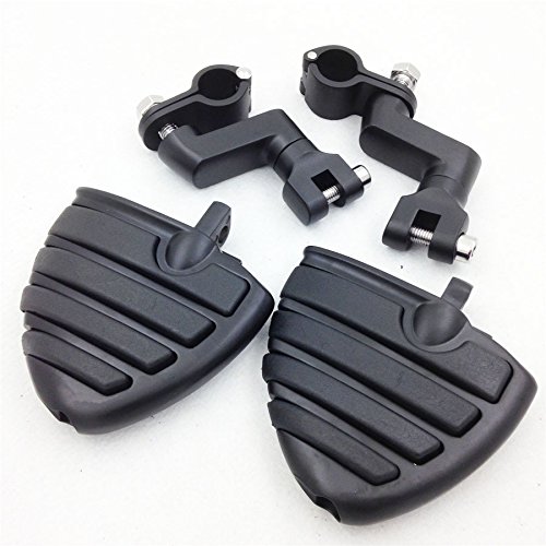 1 In Wing Foot Pegs Clamps For Vulcan Vn400 Vn800 Vn900 V500 Vn2000 Billet Aluminum Highway Footrests 1 Engine Guard Or Frame