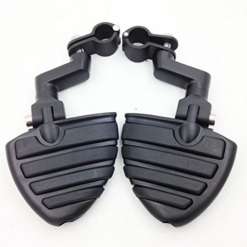1 In Wing Foot Pegs Clamps For Vulcan Vn400 Vn800 Vn900 V500 Vn2000 Billet Aluminum Highway Footrests 1 Engine Guard Or Frame