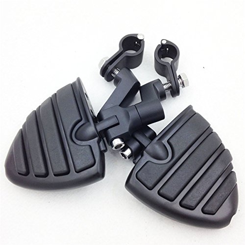 1 In Wing Foot Pegs Clamps For Vulcan Vn400 Vn800 Vn900 V500 Vn2000 Billet Aluminum Highway Footrests 1 Engine Guard Or Frame