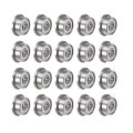 F693zz Flanged Ball Bearing 3mmx8mmx4mm Double Shielded Chrome Steel Deep Groove Bearings 20pcs 