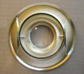 Rabin26 4 Inch Recessed Ceiling Can Light 12v Mr16 Adjustable Ring Gimbal Trim Brass Shiny Polished Gold 