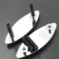 Hongk- Mirror Block Off Base Compatible With 2006-2009 Kawasaki Ninja Zx-14 Zx-14r Zx1400 Chrome B01bw4mtba