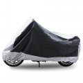 Uxcell Xl 190t Rain Dust Motorcycle Cover Silver Black Outdoor 96