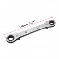 Uxcell Reversible Ratcheting Wrench 10mm X 12mm Double Box End Cr-v