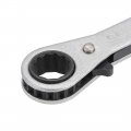 Uxcell Reversible Ratcheting Wrench 10mm X 12mm Double Box End Cr-v