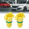 X Autohaux 2pcs Abs Car Engine Oil Drain Plug Replacement For Ford F150 2015-2018 Kx6z6730b