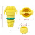 X Autohaux 2pcs Abs Car Engine Oil Drain Plug Replacement For Ford F150 2015-2018 Kx6z6730b