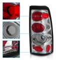 Amerilite Chrome Replacement Brake Tail Lights Set For Chevy Silverado Gmc Sierra Passenger And Driver Side