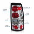 Amerilite Chrome Replacement Brake Tail Lights Set For Chevy Silverado Gmc Sierra Passenger And Driver Side