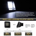 Vipmotoz Full Led License Plate Light Tag Lamp Housing Assembly Replacement Pair For 2017-2022 Ford F250 F350 F450 Super Duty