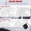 Gas Cap Fuel 77300-06040 Compatible For Toyota 4runner Avalon Camry Corolla Fj Cruiser Highlander Land Matrix Sequoia Sienna