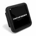 Ipick Image For Nissan Pathfinder Black Rubber Heavy-duty 2 Trailer Tow Hitch Receiver Cover Class 3 And 4