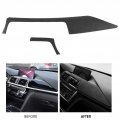 Fydun Automotive Interior Suede Car Dashboard Panel Cover Air Vent Trim Fit For 3 Series F30 F31 F34 4 F32 F36 Gray 2pcs