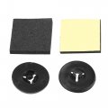 X Autohaux Universal Electric Radiator Fan Mounting Kit Cooling Fans Tie Strap Pads Assembly For Car
