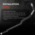 A-premium A C Suction Line Hose Assembly Compatible With Honda Prelude 1994-1996 2l 2 3l Compressor To Evap