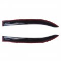Outside 4 Pieces Black Window Visors Shade Sun Rain Wind Guards Cover Acrylic Replacement For 2003-2008 Toyota Corolla