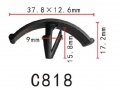 Autobahn88 Hood Insulation Clip Compatible With Ford 1973-on Chrysler 1972-on Oem 385330s D30z16776a Pack Of 20