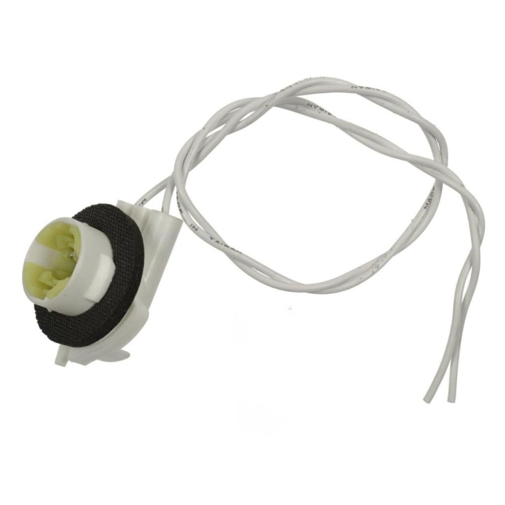 Electrical Socket For Gmc Sierra 3500 Hd 2007 Plastic With Metal Contact Blade Terminal Round Connector 90 Degrees Bend Angle 1