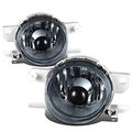 Honda Civic Del Sol Eg Eh6 Pair Of Bumper Driving Fog Lights Smoke Lens