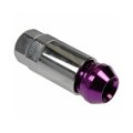 Acorn Nut Lock Set For Dodge Dakota 1990 To 2004 Purple Alloy Steel External Design Fine Thread 1 2 20 Piece With Key 