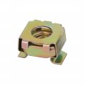 Uxcell 20pcs M8 65mn Spring Steel Captive Cage Nut For Server Shelf Cabinet