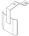 Meat Deflector Splash Shield Staineless Steel For Afmg-52 Grinders 