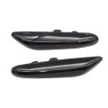 2pcs Smoke Led Side Marker Turn Signal Lights For Bmw 3 Series E46 2002 20 2004 2005 1 3 E90 E91 E92 E93 5 X1 X3 