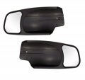 Cipa 10900 Custom Towing Mirror Chevy Gmc Cadillac Pair Black 