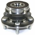 29513287 Front Hub Assembly High Grade Bearing Steel With Precise Abs Signaling And Multi Lip Seals Machined Finish 