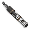 Self Centering Shelf Pin Drill Bit 5mm For Adjustable Shelving High Speed Steel Hex Shank Boring With Nylon Bushing Model 