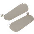 Sun Visor Right Passenger Side Beige For Chevrolet Gmc 2003 2019 Fits Vehicles Without Sunroof Fabric And Abs Plastic 