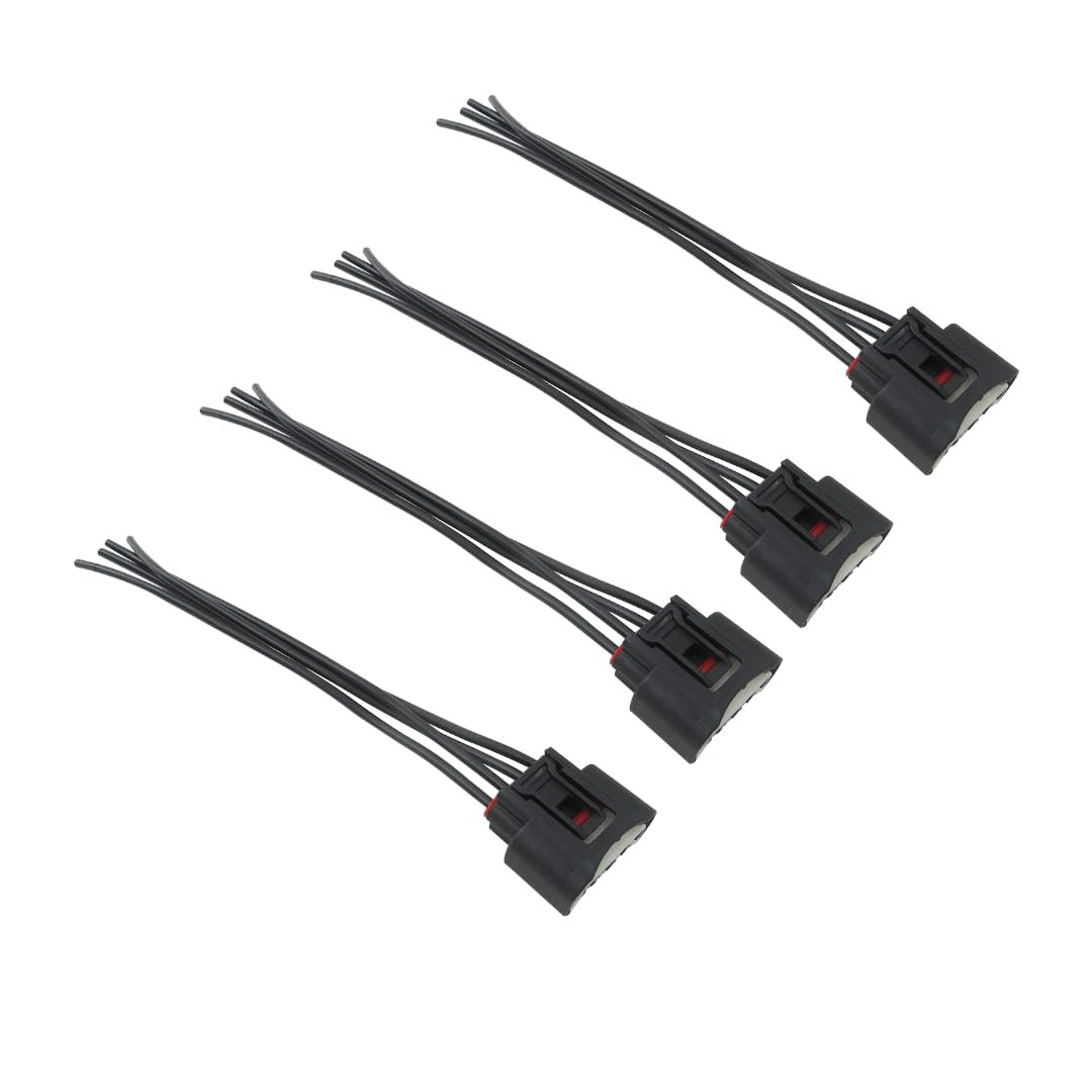 Ignition Coil Female Plug Connector Harness Fit For Toyota Rav4 Se Sport Utility 4-door 2 5l 2494cc 152cu In L4 Gas Dohc