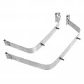 A-premium Fuel Tank Straps Compatible With Toyota Tacoma 2005-2015 L4 2 7l 2-pc Set