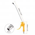 Harfington 2pcs Air Blow Gun Stainless Steel High Pressure Dust Blower With 11 Inch Long Angled Nozzle 130mm Handle For