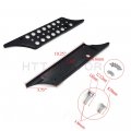 Smt-black Cnc Billet Hard Bag Latch Cover Compatible With Touring 93-13 Bubble B078w3tjpd