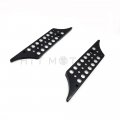 Smt-black Cnc Billet Hard Bag Latch Cover Compatible With Touring 93-13 Bubble B078w3tjpd