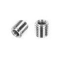 2pcs 10mm 316 Stainless Steel Reducing Nut M12x1 75 Male To M8x1 25 Female 