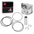 357cc Engine Top End Rebuild Kit Piston Rings For Yamaha 4 Cycle Golf Cart Motor G21 G22 G23 G27 G28 Ydra 2000-2013