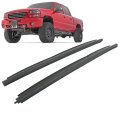 Rubber Door Window Belt Weatherstrip Black Plastic Replacement For Silverado 1500 1999-2006 