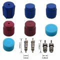 A C System Valve Core And Cap Kit 26783 Air Conditioning Service Ac Charging Port Caps