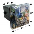 Yosemite National Park California Ca Animals Bear Raccoons Beaver Chipmunks Tow Trailer Hitch Cover Plug Insert