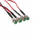 Fydun Led Indicator Light Bulbs 4 Pcs 12v 8mm Waterproof Panel Pilot Dash Warning Lamp Car Van Boat Environment Friendly And