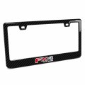 Ipick Image For Ford F-150 Fx4 Off Road Black Real 3k Carbon Fiber Finish Abs Plastic License Plate Frame