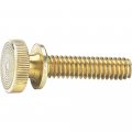 Decorative Solid Brass Knurled Knob 1 4 X 20 Per Pack 