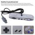2pack Remote Controller Video Game Pad For Super Nintendo Snes System