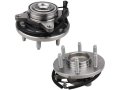 Front Wheel Bearing Hub Assembly Set Of 2 Compatible With 2007-2010 Ford Expedition Rwd 