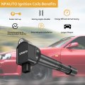 Ignition Coil Pack Replacement For 2 4 008 2009 2010 2011 2012 2013 2014 2015 Honda Accord Crv Civic Si Crosstour Acura Ilx 2
