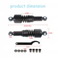 Gxywady Motorcycle 10 5 Rear Shock Absorber 267mm Suspension Replacement For Sportster 883 Xl 1200 2004-2012 Black